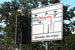 Ungewohnte Verkehrsführung, heute steht hier eine Ampel